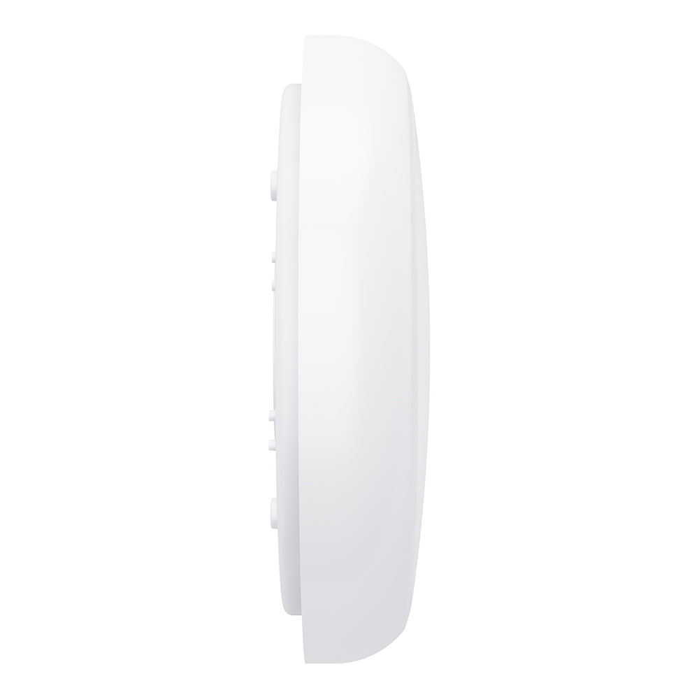 EUSTON TRINITY Slim Bulkhead Light | LED Multi Wattage 2160lm | Tri-Colour CCT | IP65 | 3hr Emergency