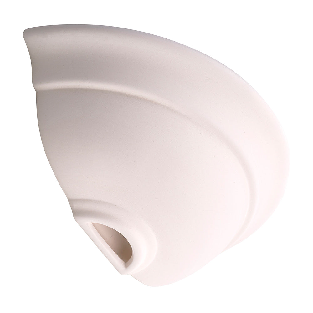 HILLSIDE Half Moon Ceramic Uplighter Fitting | E27 (ES) | Up Light Effect