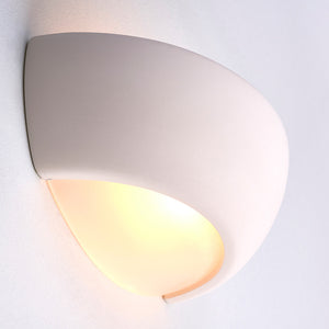 ETON Half Moon Ceramic Uplighter Fitting | E27 (ES) | Up Down Light Effect