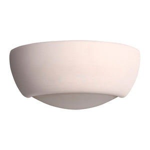 ETON Half Moon Ceramic Uplighter Fitting | E27 (ES) | Up Down Light Effect