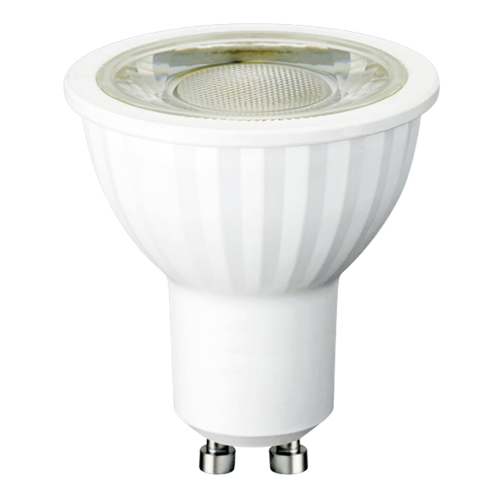 ELDON LED Plaster-in Trimless Round Downlight | Adjustable | GU10 | White | 6000K Daylight White Dimmable