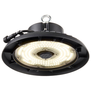 HELIOS Highbay Industrial Ceiling Light for Warehouses & Commercial | LED 200W 28000lm | 4000K Neutral White | IP66 | Black