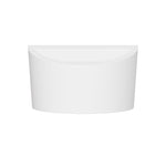 ALPHA G9 Curved Plaster Uplighter Wall Fitting | Up Down Light Effect