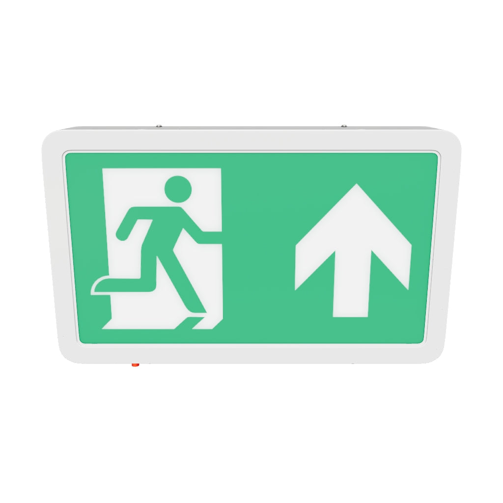 MAGNA Over Door Fire Exit Box Running Man Light | LED 4W 200lm | 6000K Daylight White | IP20 | 3hr Emergency Function