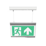 EDGE Emergency Exit Running Man Sign | LED 3W 200LM | 6000K Daylight | IP20 | Surface Mounted Suspended