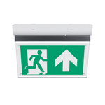 EDGE Surface Wall / Ceiling Exit Running Man Sign Light | LED 3W 200lm | 6000K Daylight White | IP20 | 3hr Emergency