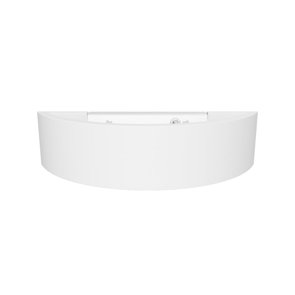 MILLBANK Rectangle Paintable Wall Plaster Uplighter Fitting | E14 (SES) | Up Down Light Effect