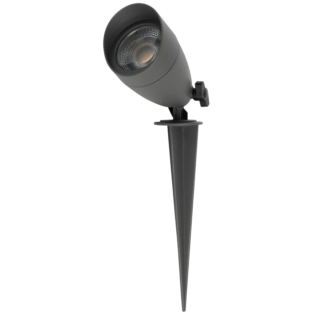 Adjustable Outdoor Spike Garden Ground Spot Light | 6W LED IP65 | 3000K Warm White