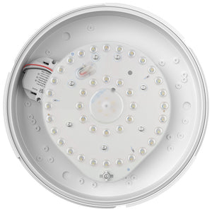 ACTON Slim Bulkhead Light | LED Multi Wattage 1800lm | Tri-Colour CCT | IP65 | 3hr Emergency Function