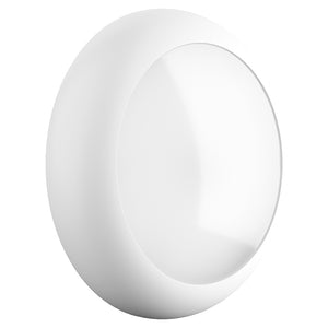 BALHAM 18W IP65 White LED Bulkhead Light With Microwave Motion Sensor