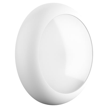 BALHAM 18W IP65 White LED Bulkhead Light With Microwave Motion Sensor