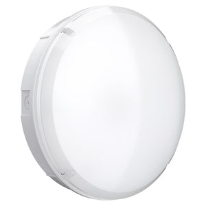 BALHAM 18W IP65 Drum LED Bulkhead With Emergency Maintained Function White