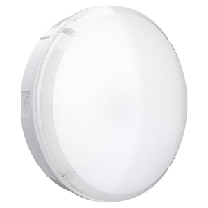 BALHAM 18W IP65 Conduit Entry CCT Tri-Colour 3000K 4000K 6000K LED Bulkhead Light