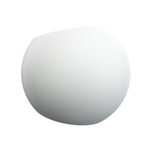 BEXLEY G9 Round Paintable Plaster Uplighter Fitting | Up Down Light Effect