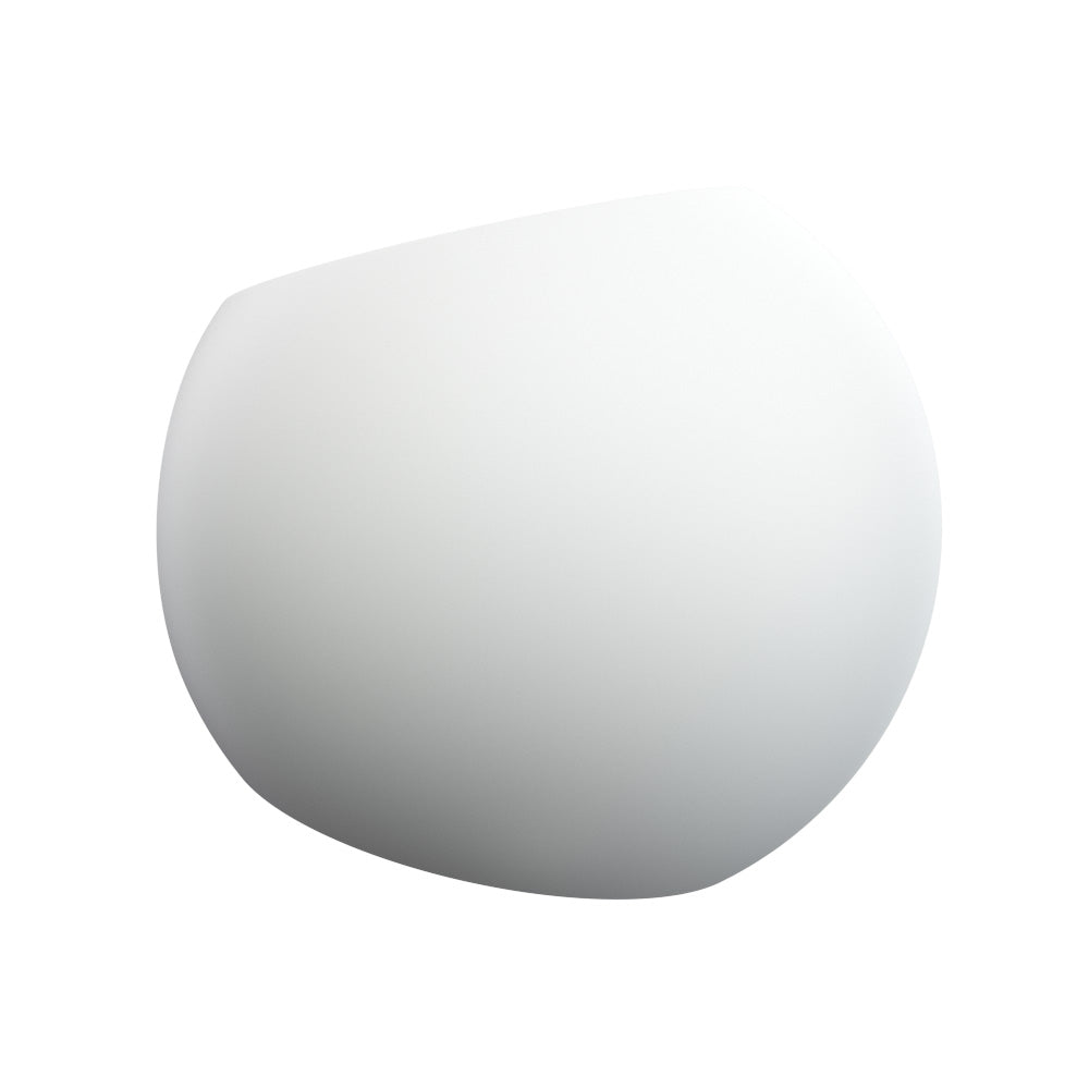 BEXLEY G9 Round Paintable Plaster Uplighter Fitting | Up Down Light Effect