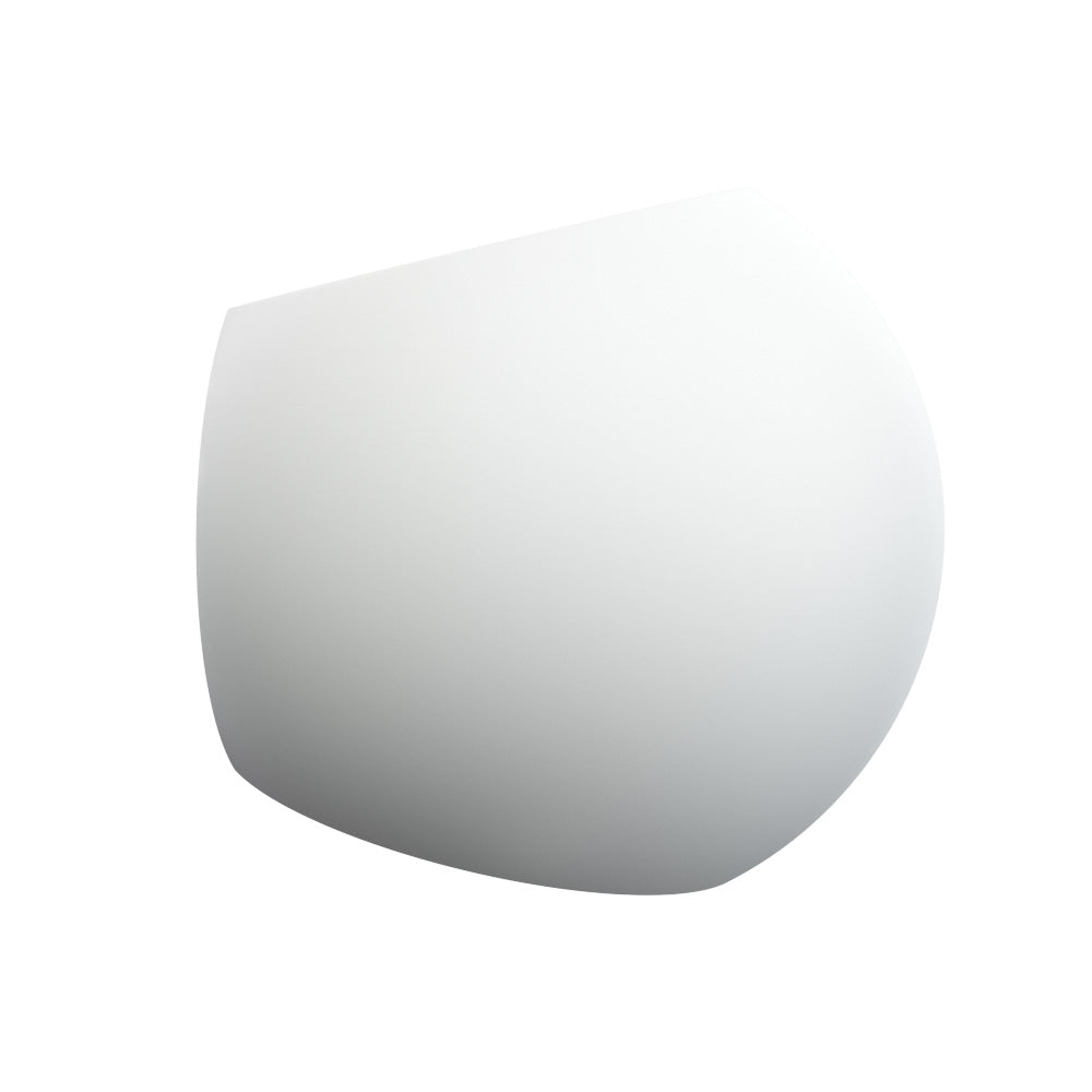 BEXLEY G9 Round Paintable Plaster Uplighter Fitting | Up Down Light Effect