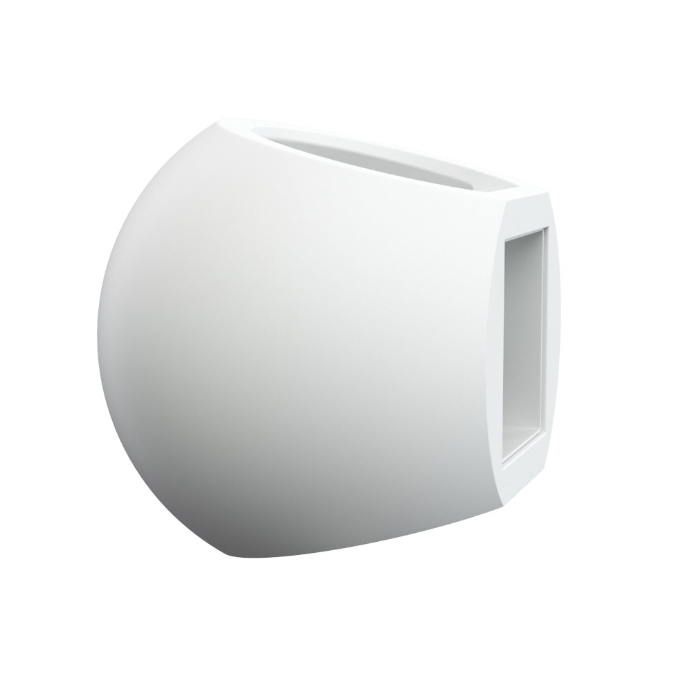 BEXLEY G9 Round Paintable Plaster Uplighter Fitting | Up Down Light Effect