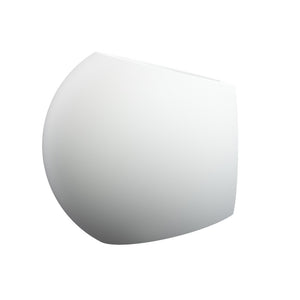 BEXLEY G9 Round Paintable Plaster Uplighter Fitting | Up Down Light Effect