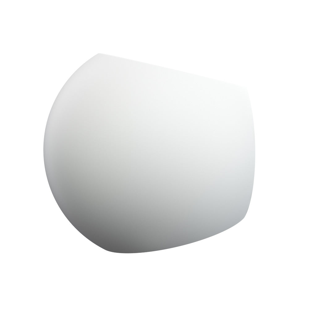 BEXLEY G9 Round Paintable Plaster Uplighter Fitting | Up Down Light Effect