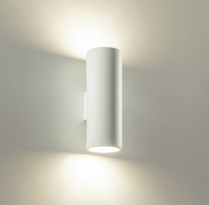 BURY Up Down Paintable Plaster Wall Uplighter Light | GU10 | Up Down Light Effect