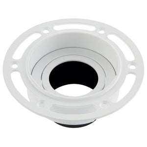 ELDON Plaster-in Trimless Round Downlight | Adjustable | GU10 | White