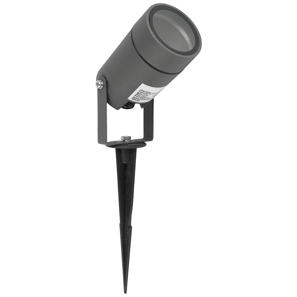 GU10 LED IP65 Outdoor Spike Garden Ground / Wall Adjustable Spot Light