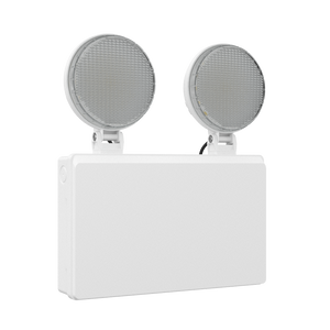 TWIN SPOT Self-Test Wall Light | LED 4W 405LM | 6500K Daylight | IP20 | Non-Maintained | 3hr Emergency Function