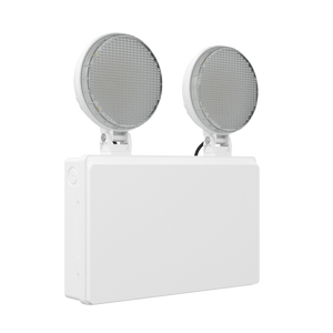 TWIN SPOT Self-Test Wall Light | LED 4W 405LM | 6500K Daylight | IP20 | Non-Maintained | 3hr Emergency Function