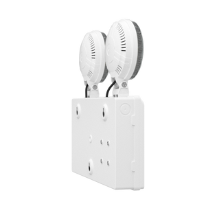 TWIN SPOT Self-Test Wall Light | LED 4W 405LM | 6500K Daylight | IP20 | Non-Maintained | 3hr Emergency Function