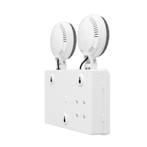 TWIN SPOT Self-Test Wall Light | LED 4W 405LM | 6500K Daylight | IP20 | Non-Maintained | 3hr Emergency Function