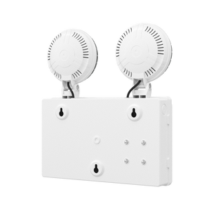 TWIN SPOT Self-Test Wall Light | LED 4W 405LM | 6500K Daylight | IP20 | Non-Maintained | 3hr Emergency Function