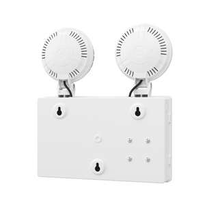 TWIN SPOT Self-Test Wall Light | LED 4W 405LM | 6500K Daylight | IP20 | Non-Maintained | 3hr Emergency Function