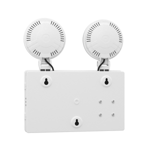 TWIN SPOT Self-Test Wall Light | LED 4W 405LM | 6500K Daylight | IP20 | Non-Maintained | 3hr Emergency Function