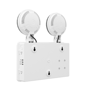 TWIN SPOT Self-Test Wall Light | LED 4W 405LM | 6500K Daylight | IP20 | Non-Maintained | 3hr Emergency Function