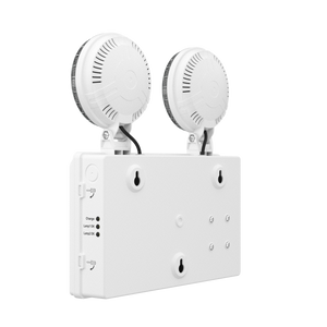 TWIN SPOT Self-Test Wall Light | LED 4W 405LM | 6500K Daylight | IP20 | Non-Maintained | 3hr Emergency Function