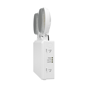 TWIN SPOT Self-Test Wall Light | LED 4W 405LM | 6500K Daylight | IP20 | Non-Maintained | 3hr Emergency Function