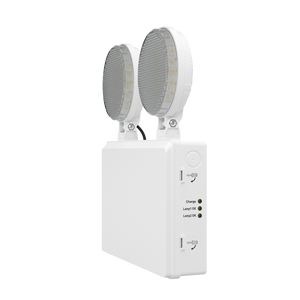 TWIN SPOT Self-Test Wall Light | LED 4W 405LM | 6500K Daylight | IP20 | Non-Maintained | 3hr Emergency Function