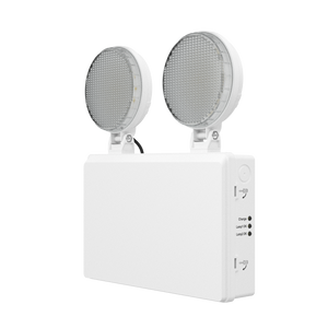 TWIN SPOT Self-Test Wall Light | LED 4W 405LM | 6500K Daylight | IP20 | Non-Maintained | 3hr Emergency Function