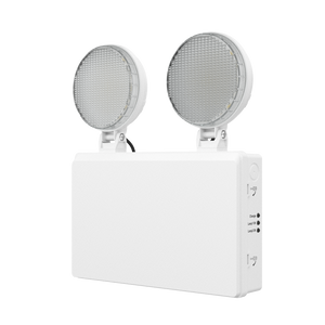 TWIN SPOT Self-Test Wall Light | LED 4W 405LM | 6500K Daylight | IP20 | Non-Maintained | 3hr Emergency Function